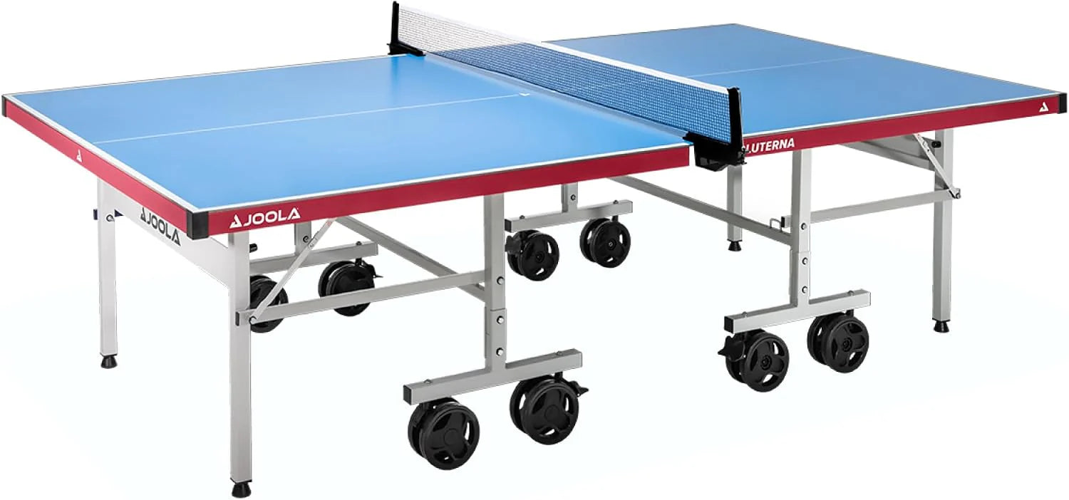 JOOLA 11650 tafeltennistafel ALUTERNA - professionele outdoor tafeltennistafel weerbestendig 6 mm aluminium kunststof oppervlak - inklapbaar onderstel, 274 x 152,5 x 76 cm