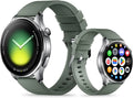 XIAOMI Watch 5 Smartwatch, Google Wear OS, NFC Pay, Gemini, 1,54 inch AMOLED-display, 18 dagen batterijlevensduur, GPS fitnesstracker, gebarenbediening, saffierglas, 47 mm Bluetooth groen