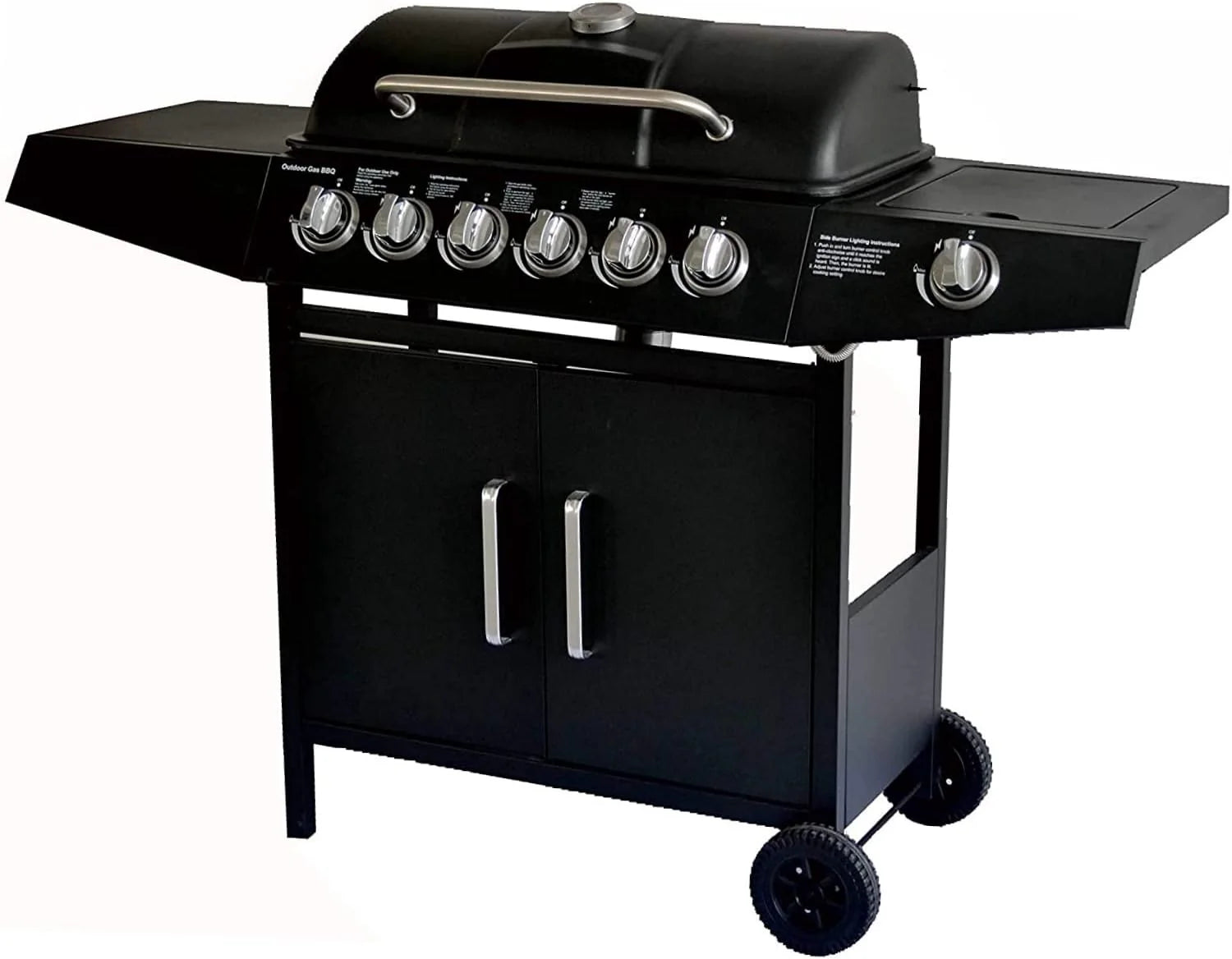 FAVE Outdoor Gas Grill BBQ grill 6+1 branders Barbecue Grill TUV Getest