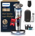 Philips Shaver i9000 Prestige Ultra, Nat  Droog Elektrisch Scheerapparaat, Skin IQ Pro, Triple Lift  Cut-systeem, roterende NanoTech DualPrecision-mesjes, 5 scheerinstellingen, Model XP9404/31